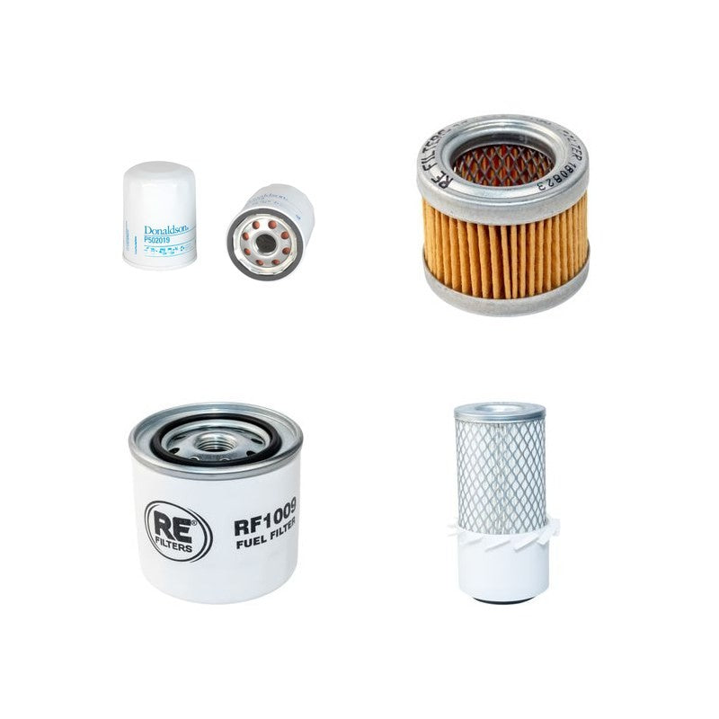 Weidemann 912D/P Filter Service Kit - Air, Oil, Fuel Filters