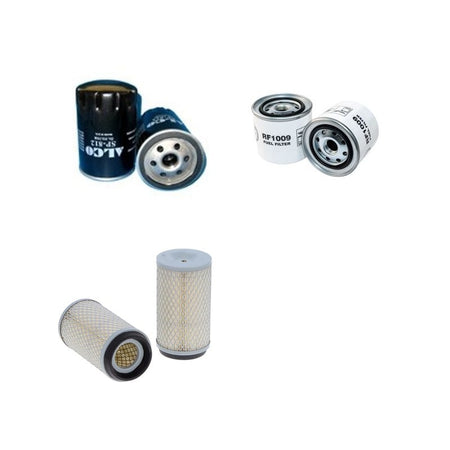 WEIDEMANN 912DP Filter Service Kit Air Oil Fuel Filters w/Perkins Eng.