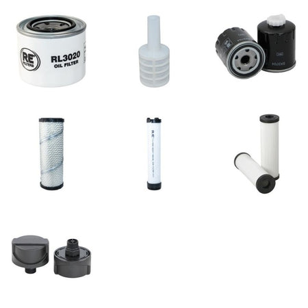 WEIDEMANN T4512CC40 Filter Service Kit w/Yanmar 3Tnv84T Eng.