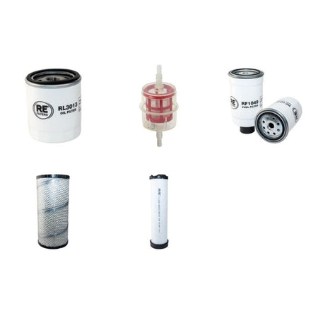 WEIDEMANN T5625 Filter Service Kit Air Oil Fuel Filters w/Deutz Eng.