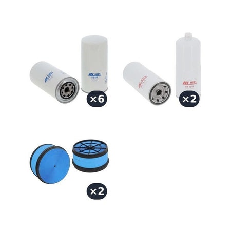 Wilson P 1250 Filter Kit with Perkins 4012-46TWG2A engine 2014-