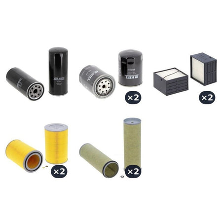 Wirtgen RACO 350 Engine Filter Kit with Deutz BF8M1015C engine 2001-