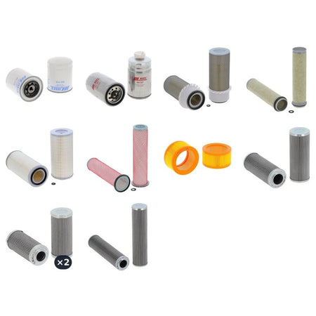 Wirtgen W 500 Filter Kit with Iveco 8041 Si 25 engine 1996-