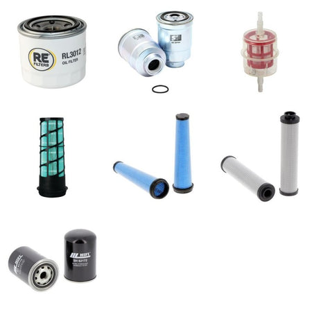 YALE GDP35VX Filter Service Kit w/Yanmar 4TNE98 Eng.