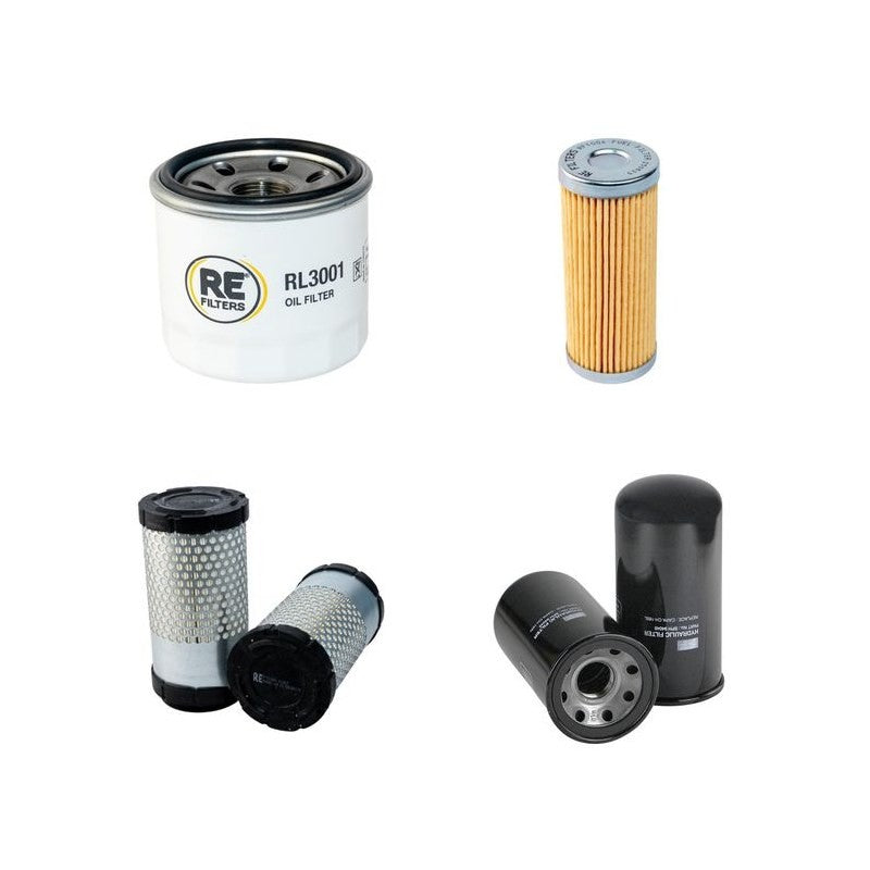 YAMAGUCHI WB12B Filter Service Kit w/Kubota Z482 Eng.