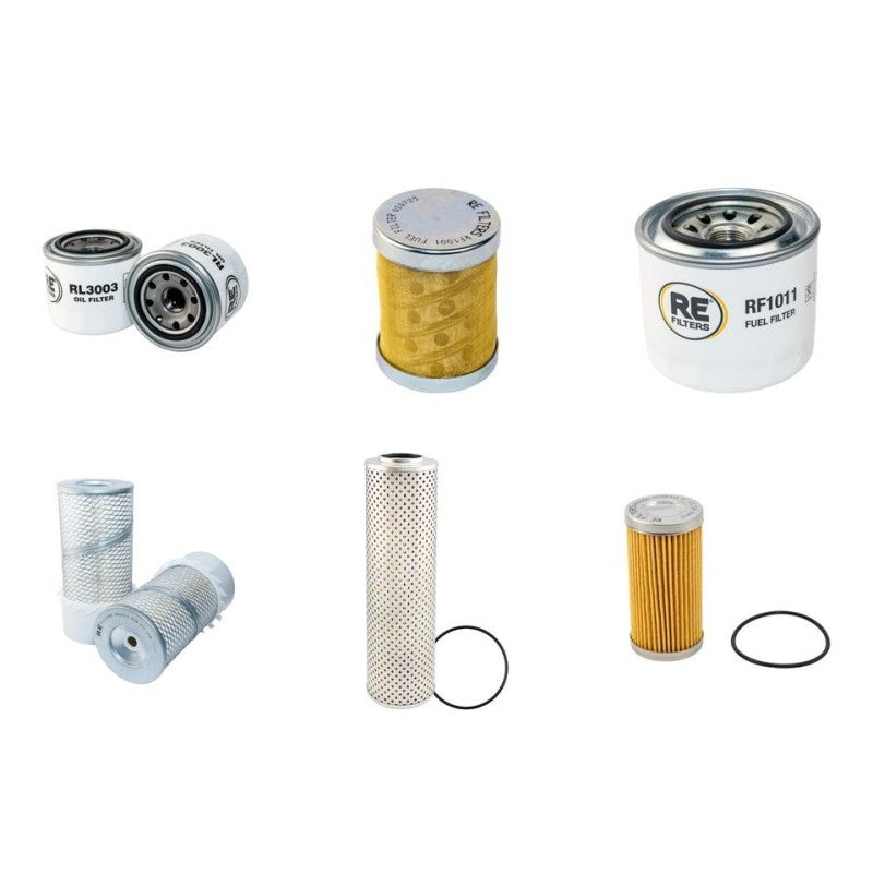 Yanmar B55WE Filter Service Kit with Yanmar 4Tne94Db-W Engine 2003-
