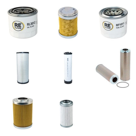 Yanmar B55 W1 Excavator Filter Service Kit