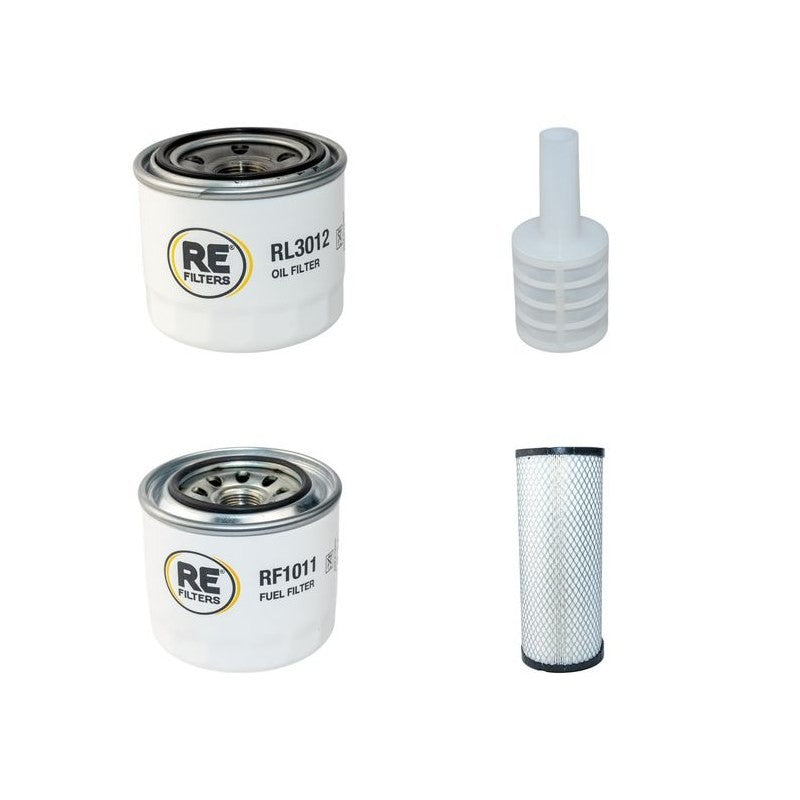 Yanmar C30R-2 Filter Service Kit Air Oil Fuel Filters with Yanmar 3TNV84 Engine