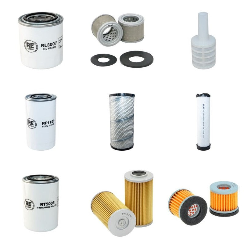 Yanmar C50R-3B Filter Service Kit with Yanmar 4Tnv106-Ntb Engine 2010-