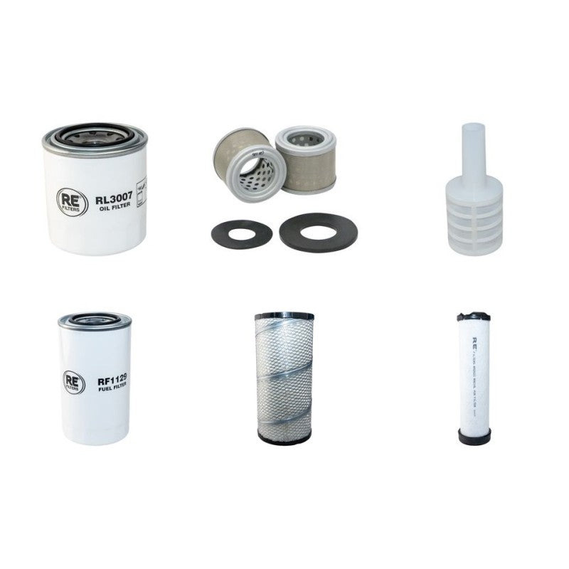 Yanmar C50R-3B Filter Service Kit - Air, Oil, Fuel Filters
