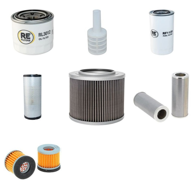 Yanmar SV100 Filter Service Kit with Yanmar 4TNV98T-SBV Engine