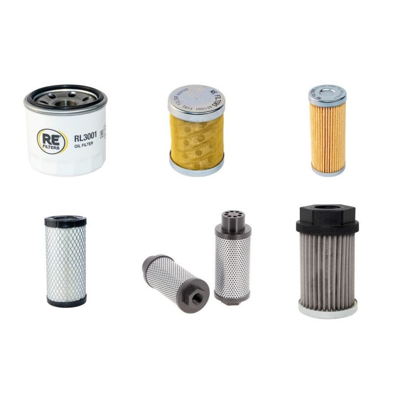 Yanmar SV18 Filter Service Kit with Yanmar 3Tnv70-Vbva Engine 2006-