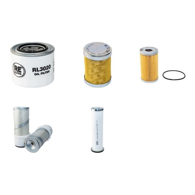 Yanmar V4-2 Loader Filter Service Kit - Air, Oil, Fuel Filters
