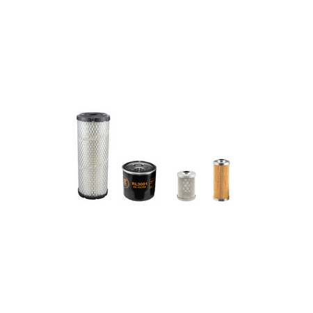 Yanmar VIO25-4 Filter Service Kit with Yanmar 3TNV76-NBVA Engine Air, Oil, Fuel Filters