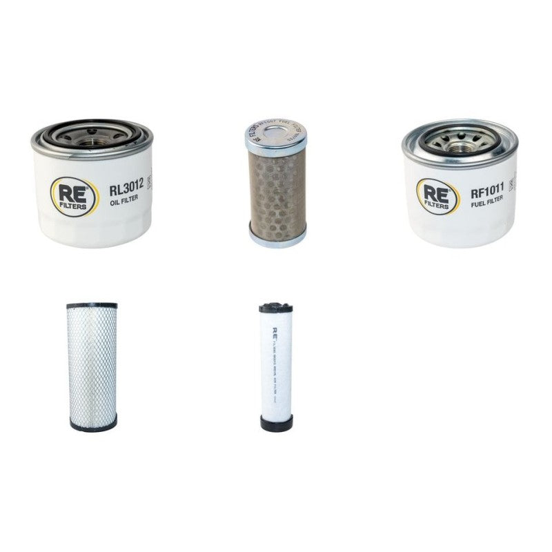 Yanmar VIO70 Filter Service Kit Air Oil Fuel Filters with Yanmar 4TNE98 Engine