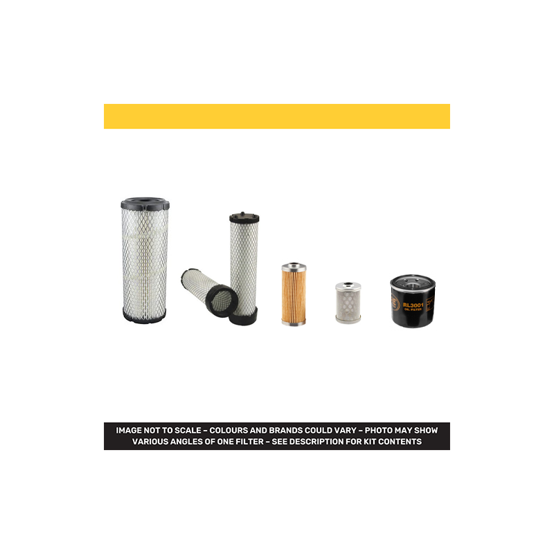 Yanmar VIO26-6 Filter Service Kit with Yanmar Engine/2017 Air - Oil - Fuel
