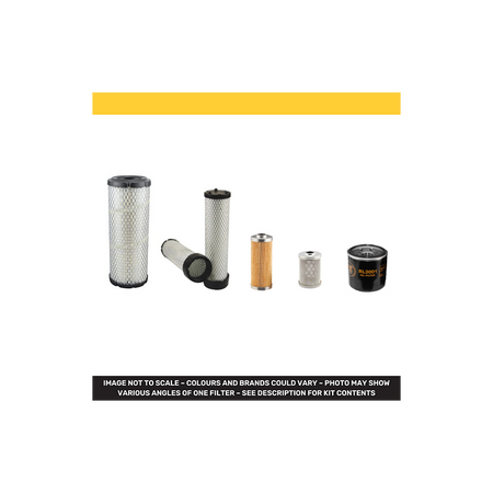Yanmar VIO26-6 Filter Service Kit with Yanmar Engine/2017 Air - Oil - Fuel