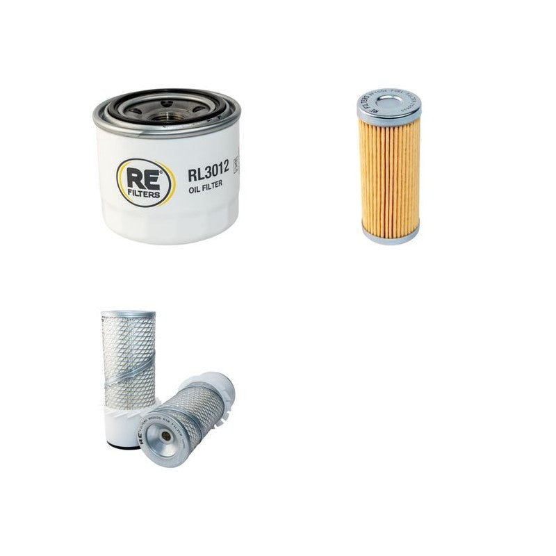 Yanmar YM186 Filter Service Kit Air, Oil, Fuel Filters