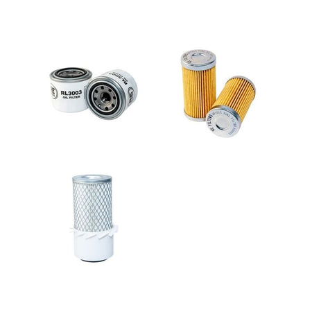 Yanmar YM1802, YM1802D Filter Service Kit Air, Oil, Fuel Filters