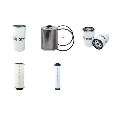 ZEPPELIN ZM85 Filter Service Kit Air Oil Fuel Filters w/Deutz BF 4M1012 Eng. YR 1998-