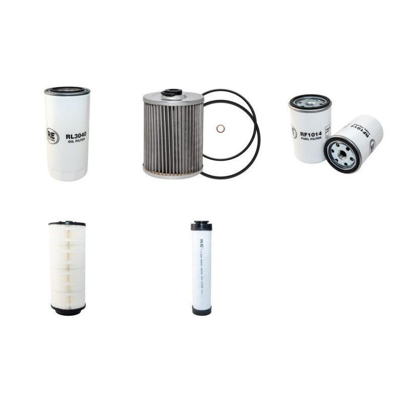 ZEPPELIN ZM85 Filter Service Kit Air Oil Fuel Filters w/Deutz BF 4M1012 Eng. YR 1998-