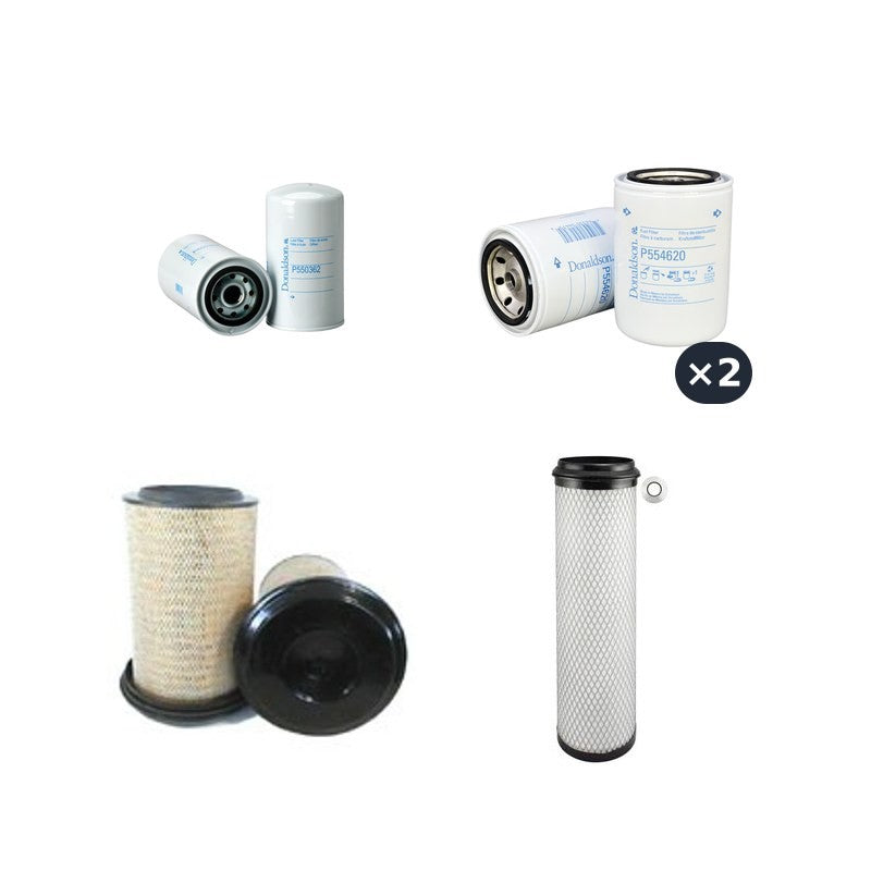 ZETTELMEYER D3000 Filter Service Kit Air Oil Fuel Filters w/Deutz F10L413F Eng. YR 1982