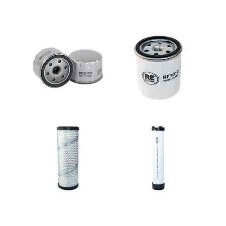 ZETTELMEYER ZL302 Filter Service Kit Air Oil Fuel Filters w/Deutz F2L1011F Eng. YR 2008-