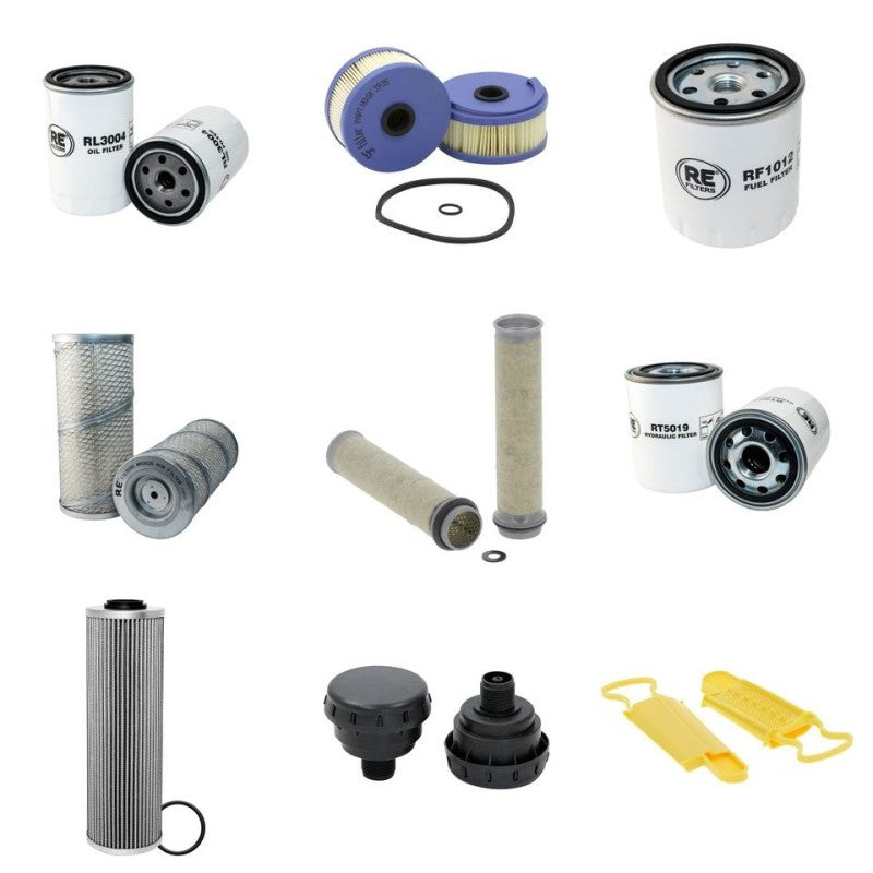 ZETTELMEYER ZL602 Filter Service Kit w/Deutz BF4L1011T Eng. YR -95